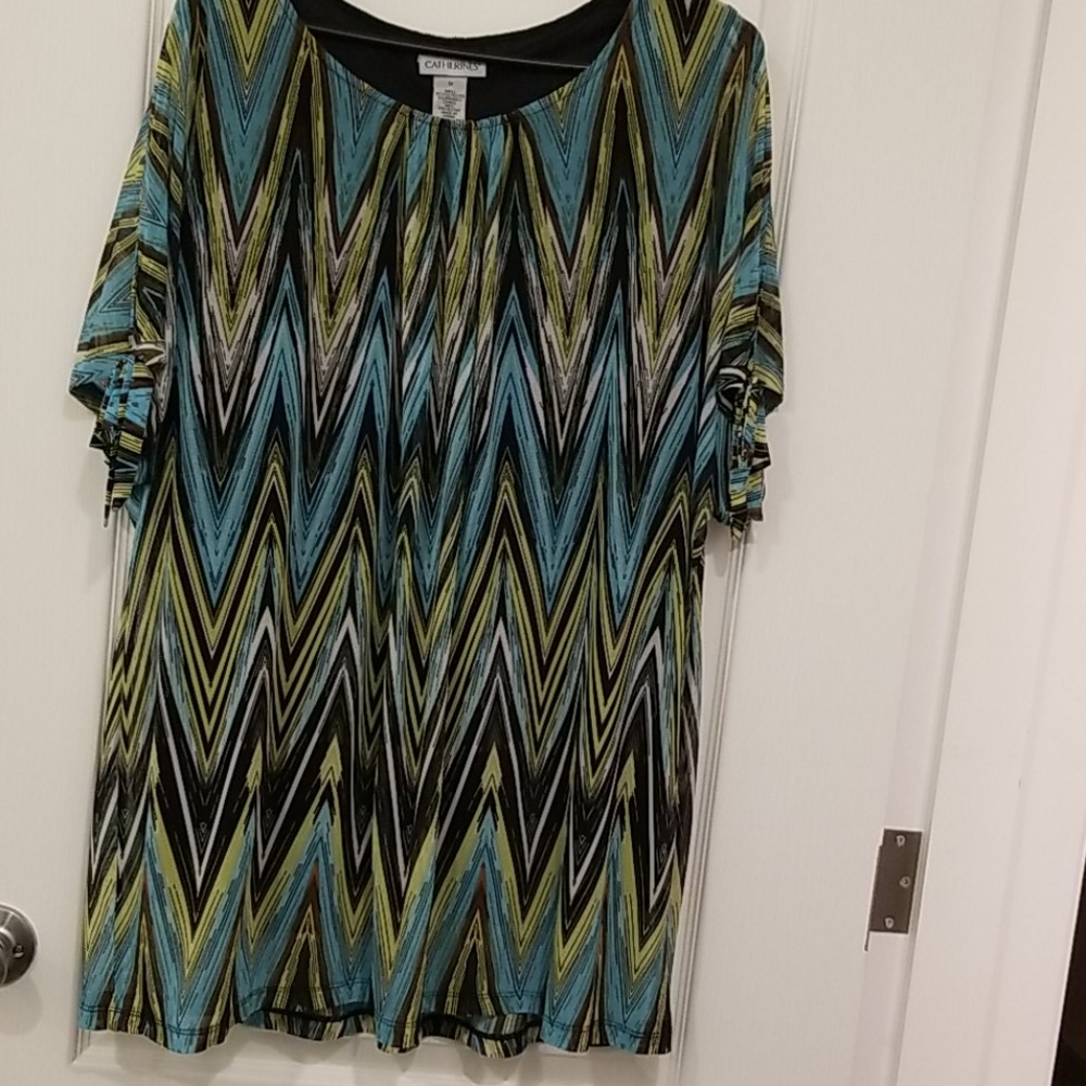 Multi colored blouse